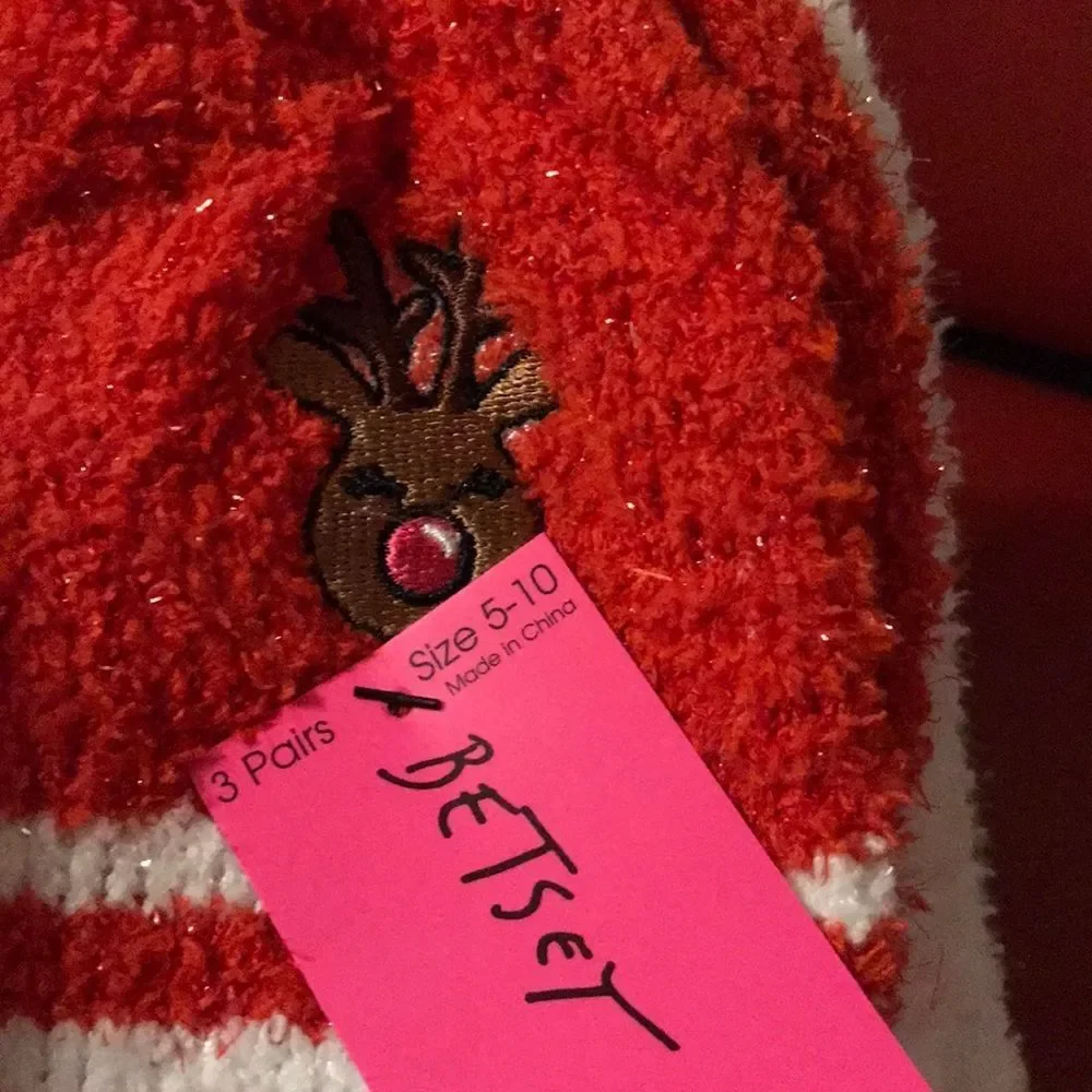 NWT Betsey Johnson plush crews